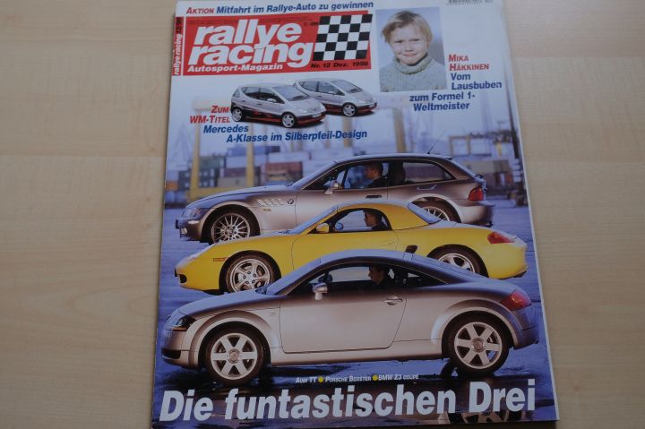 Deckblatt Rallye Racing (12/1998)